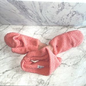 NWT BP Fuzzy Mitten And Headband Set